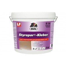 Düfa Styropor-Kleber D18 - Клей стиропоровый 3 кг